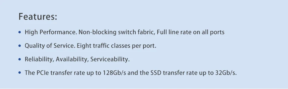 PCIe3.0 x16 auf 4 x U.2 NVMe SSD-Switch-Adapter mit PLX8747-Controller, erfordern Sie den Motherboard-Gabelung nicht – Detail 3