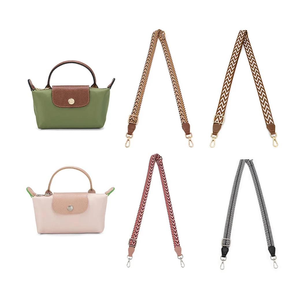 3Pcs Trans formation For Bag Straps Punch-free Genuine Leather Canvas Shoulder Strap Crossbody Bag Conversion Accessories