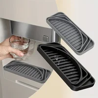 1pcs Water Dispenser Anti-overflow Silicone Mat Drip Tray Coffee Machine Refrigerator Drain Mat Kitchen Sponge Drain Tray 1