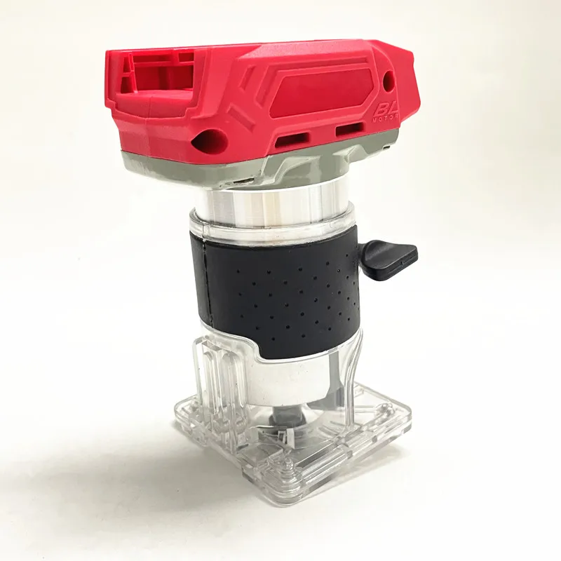 Brushless Electric Trimmer Woodworking Trimming Machine Cordless Wood Router Milling Engraving Fit For Milwaukee 18V Battery