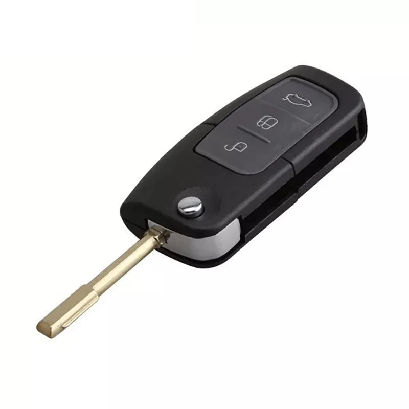

CN018014 для Ford Mondeo Fiesta Galaxy C Max Focus откидной дистанционный ключ с чипом 433 МГц 4D63 FO21 запасной ключ для Ford