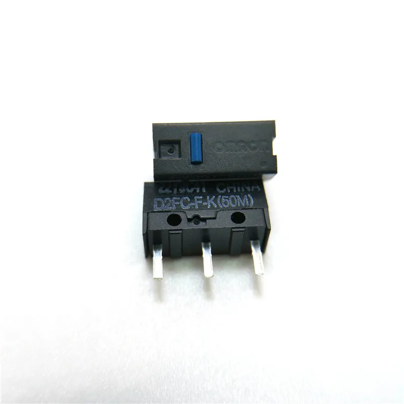 Original OMRN Mouse Micro Switch D2FC-F-K (50m) Blue Dot Compatible G series/Razer Mouse D2FC-F-7N 10M 20M Replacement Parts