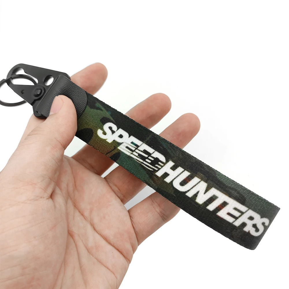 JDM Wristband Key Chain For Speedhunters Original Japanese Car Gadget Keytag Keychain Products Accessory Keyring Tag Lanyard