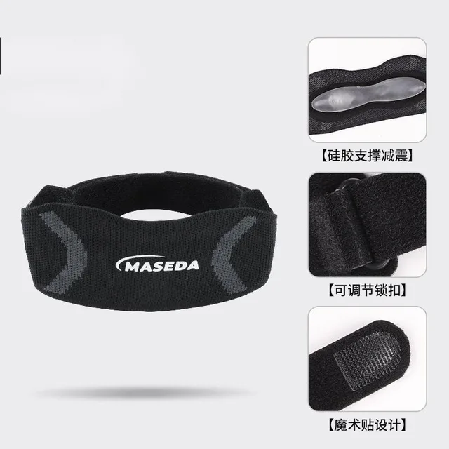 New Knee Outdoor Cycling Breathable Shock Absorber Basketball Protector Pressure Sports Patella Belt 5
