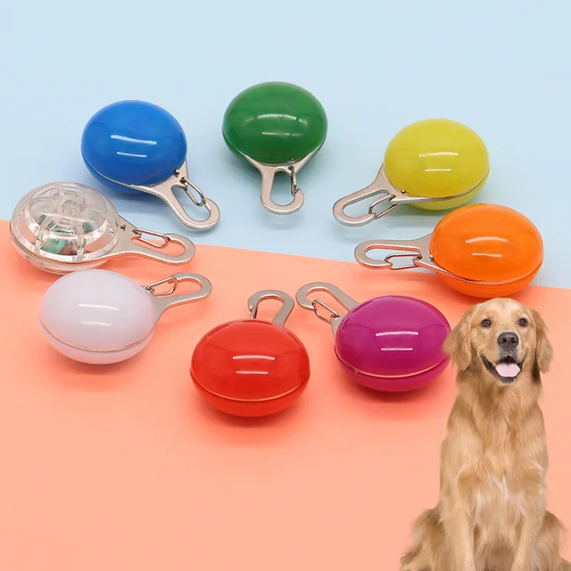Flashing Glowing Dog Collar LED Night Safety Pet Accessories for Cats Dogs with Decorative Pendant Prevent Lost Small Pets Flashing Glowing Dog Collar LED Night Safety Pet Accessories for Cats Dogs with Decorative Pendant Prevent Lost Small Pets