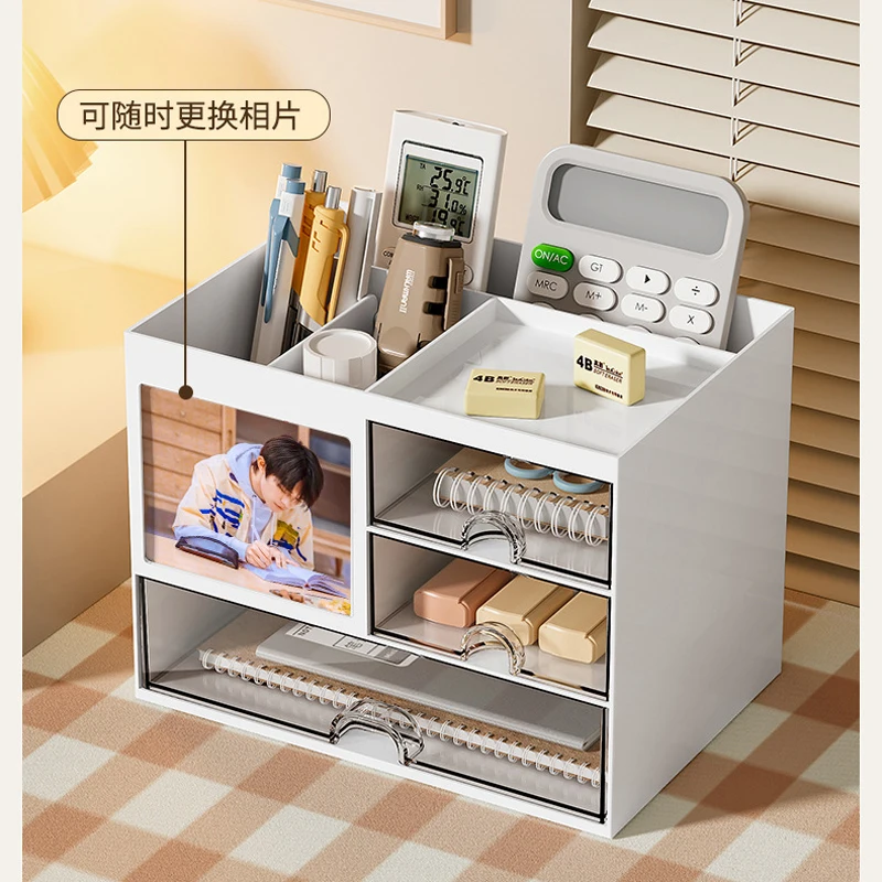 Desktop Combination Drawer Storage Box Desk Organizer Reasonable Partition Office Accessories Pen Holder Organizers Stationery stationery organizer stationery storage box
