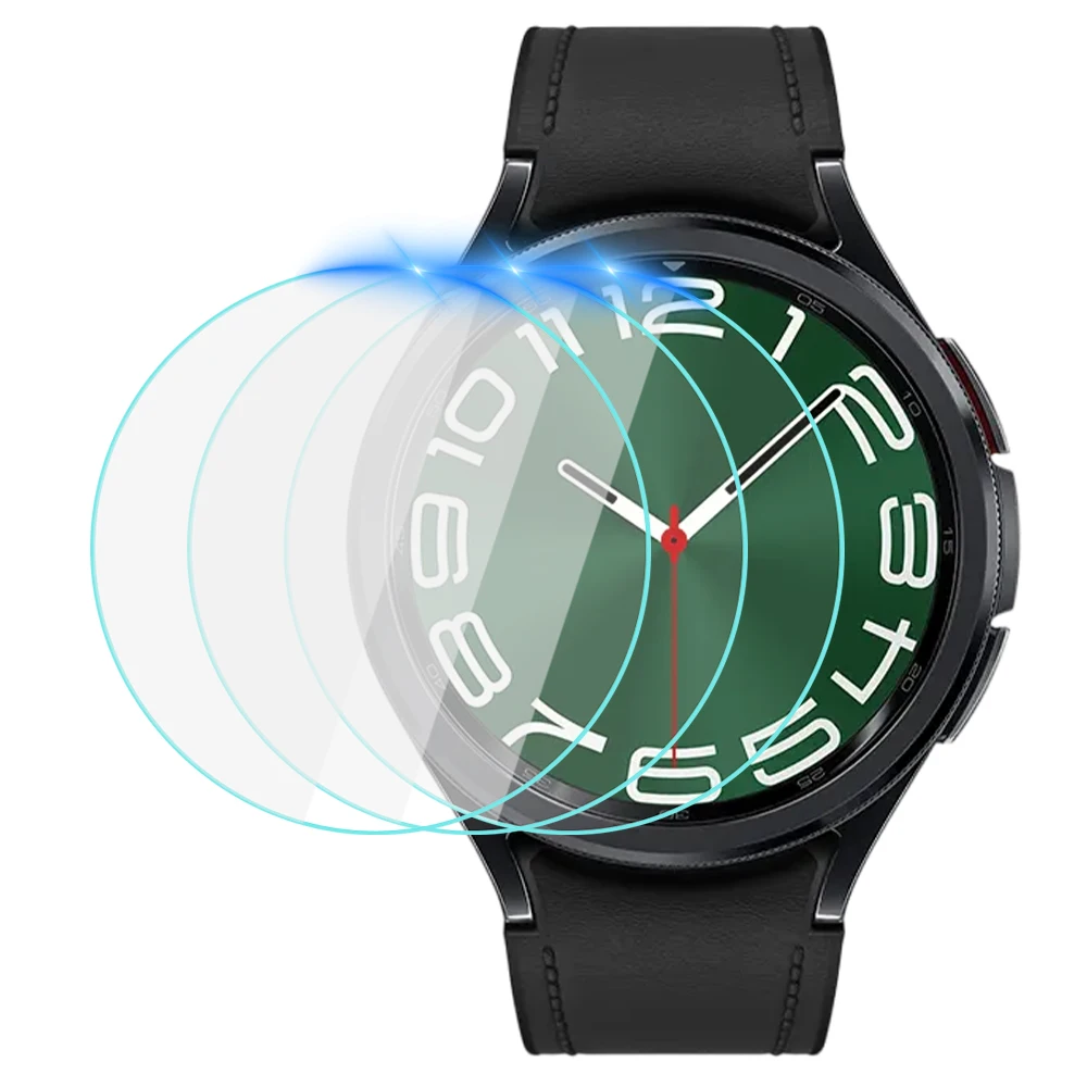 زجاج مقسى لساعة سامسونج جالاكسي ، واقي الشاشة ، مض...