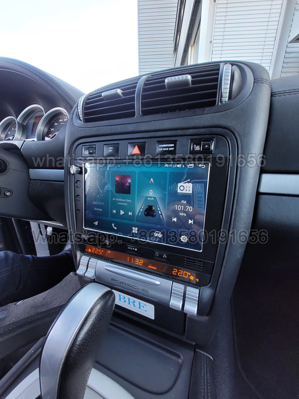 TAFFO Für Porsche Cayenne 92A BOSE PCM3.1 8.4" Touch Androd GPS CarPlay Enbau-Navgatonsgerät