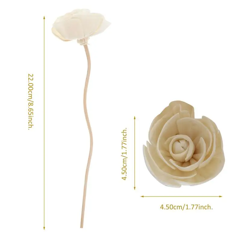 라탄 아로마 테라피 디퓨저, 에센셜 오일, 리드 스틱, 6 개