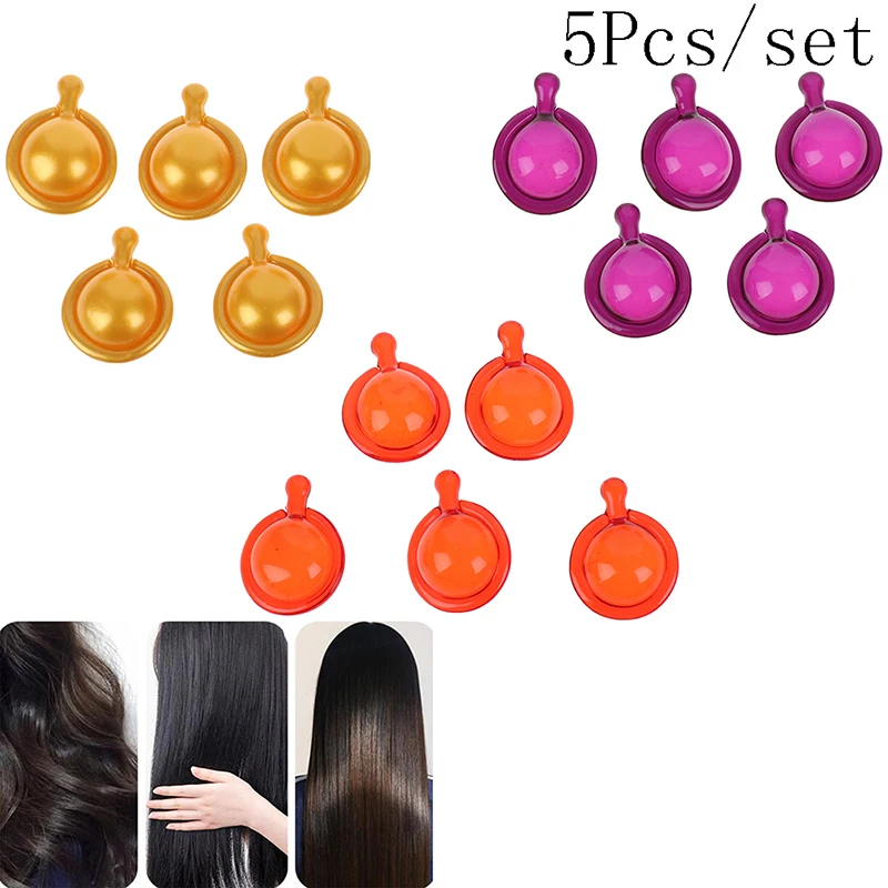 

Damaged Dry Hair Serum Moroccan Oil Vitamin A E C Capsule Pro Keration Complexi Oil Smooth Silky Hair Care Anti Fuzzy