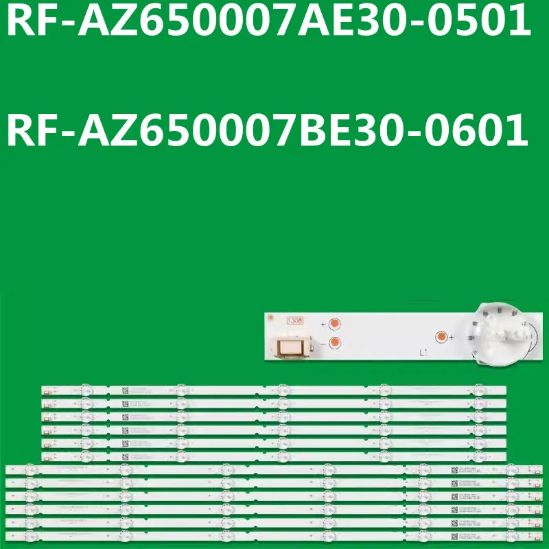 

LED Backlight Strip RF-AZ650007AE30-0501 RF-AZ650007BE30-0601 65U2 65PUF6112/T3 65PUF6192/T3 65HUF6933/T3