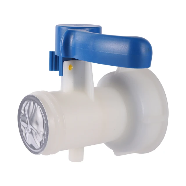 60/75/100 Mm Tonna Vödör Pillangó Szelep Csaptelepkert Kapcsoló Ibc Belső És Külső Durva Szál Víztartály Adapter - Image 4