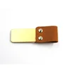 Fromthenon Pen Holder Retro Metal Leather Pen Clip Stainless Steel for Midori Travelers Notebook Diary Office Accessories 4