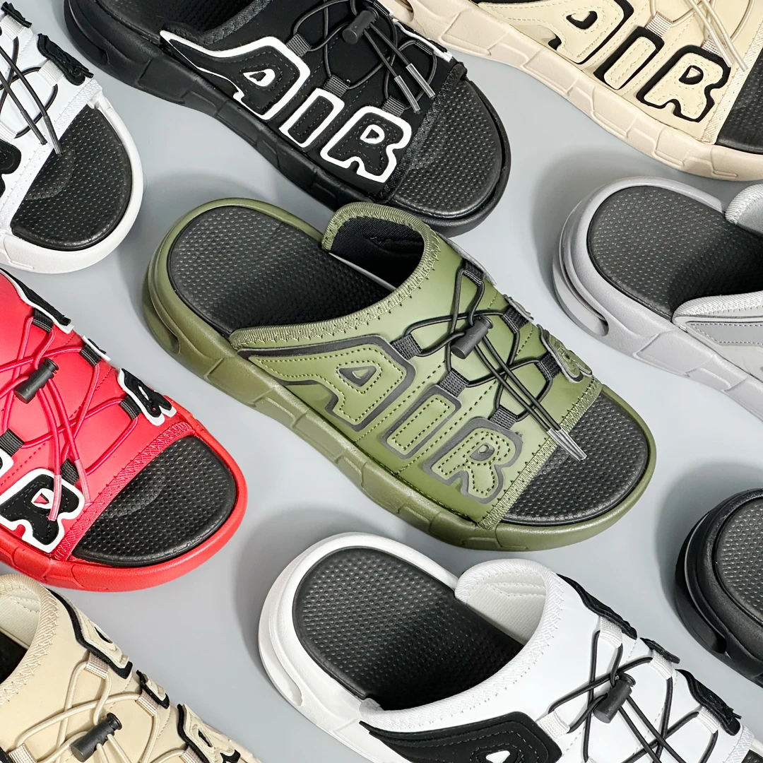 Big Fat Size 49 Oversized Men's Open-Toe Sandals Trendy Graffiti Style Men's Casual Sports Slippers Outdoor Breathable Sandals
