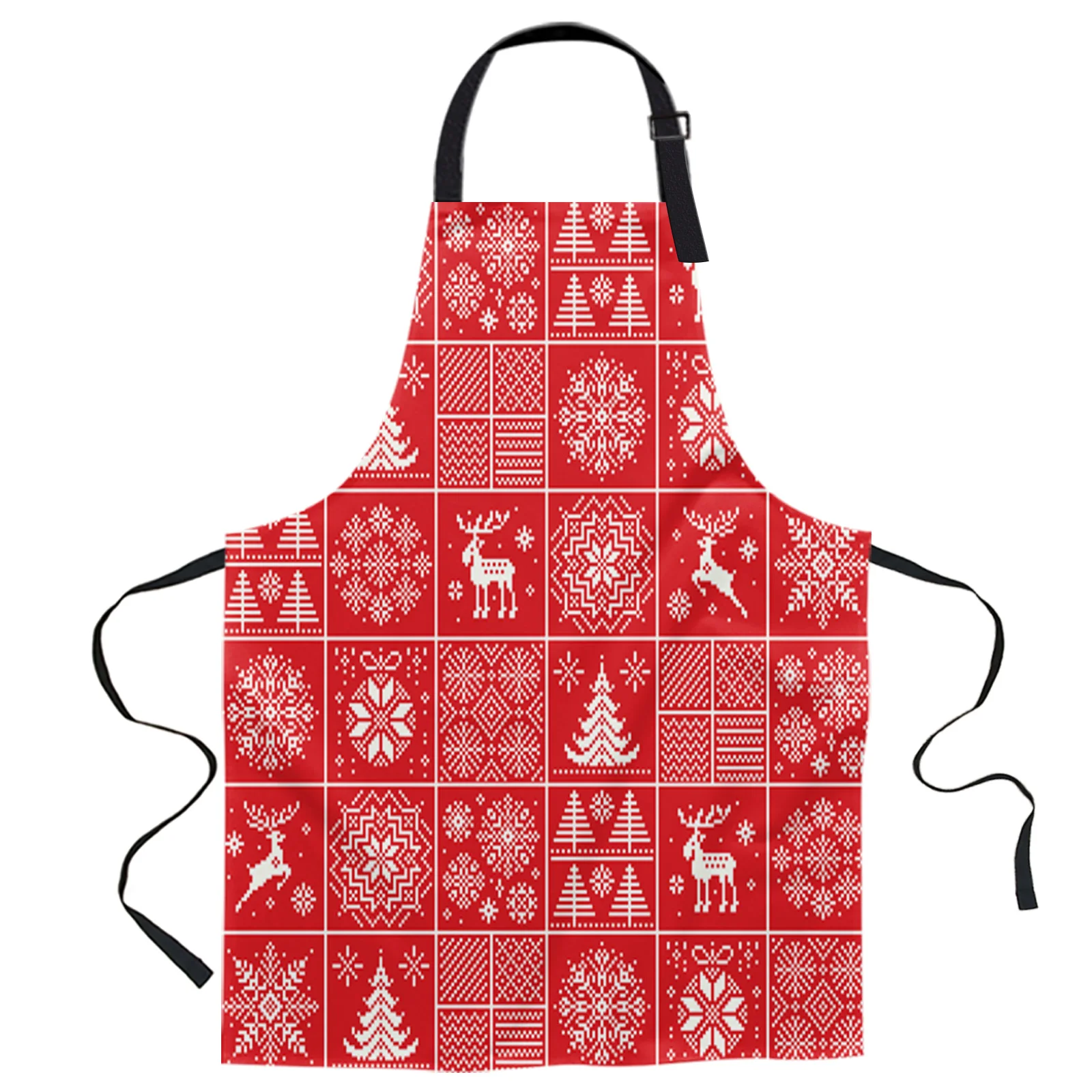 Hoem Santa Claus Elk Apron Christmas Gift Aprons for Women Cooking  Accessories Gadgets for Women Delantal