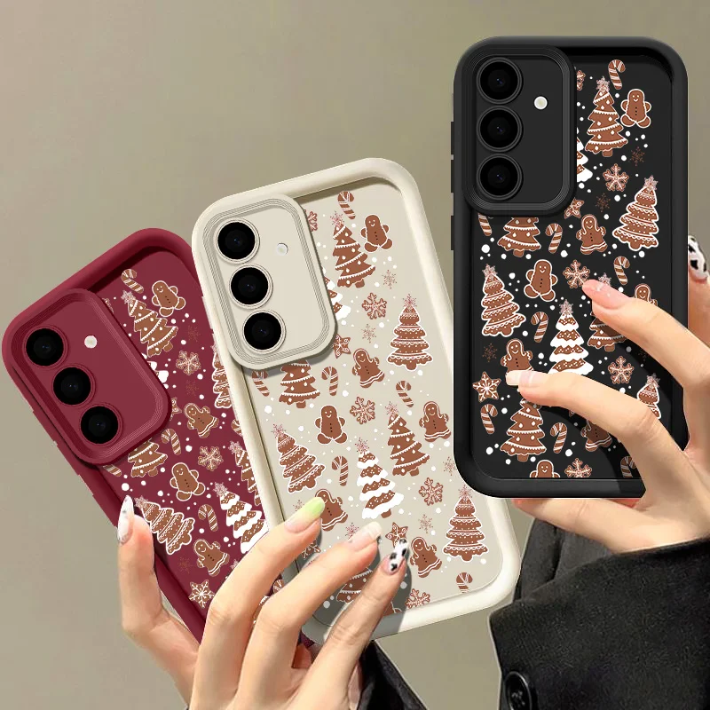 Christmas Santa Claus Elk Snowman Themed Phone Case
