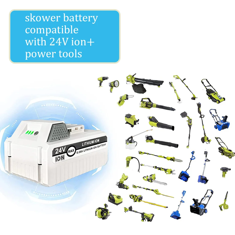 aunstarwei 2 Packs 24V 3000mAh Lithium-Ionen-Akku Austria