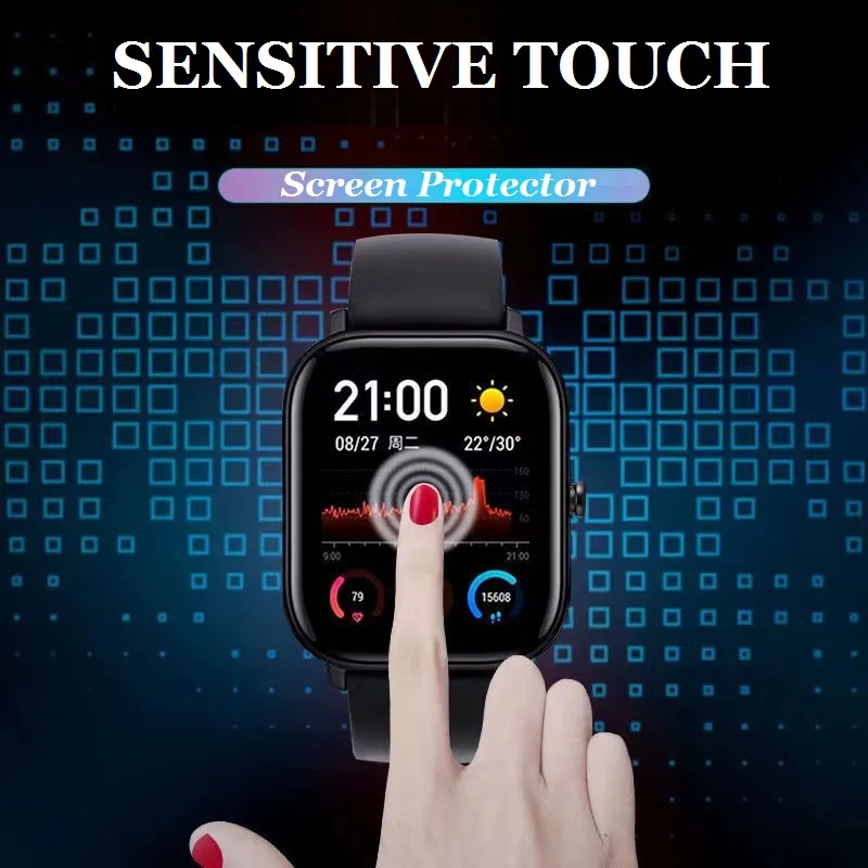 Amazfit GTS 4  Ʈ TPU ̵  ʸ Amazfit Bip 3 Pro HD  ȣ ʸ  ̴ ȭ ȣ 10 