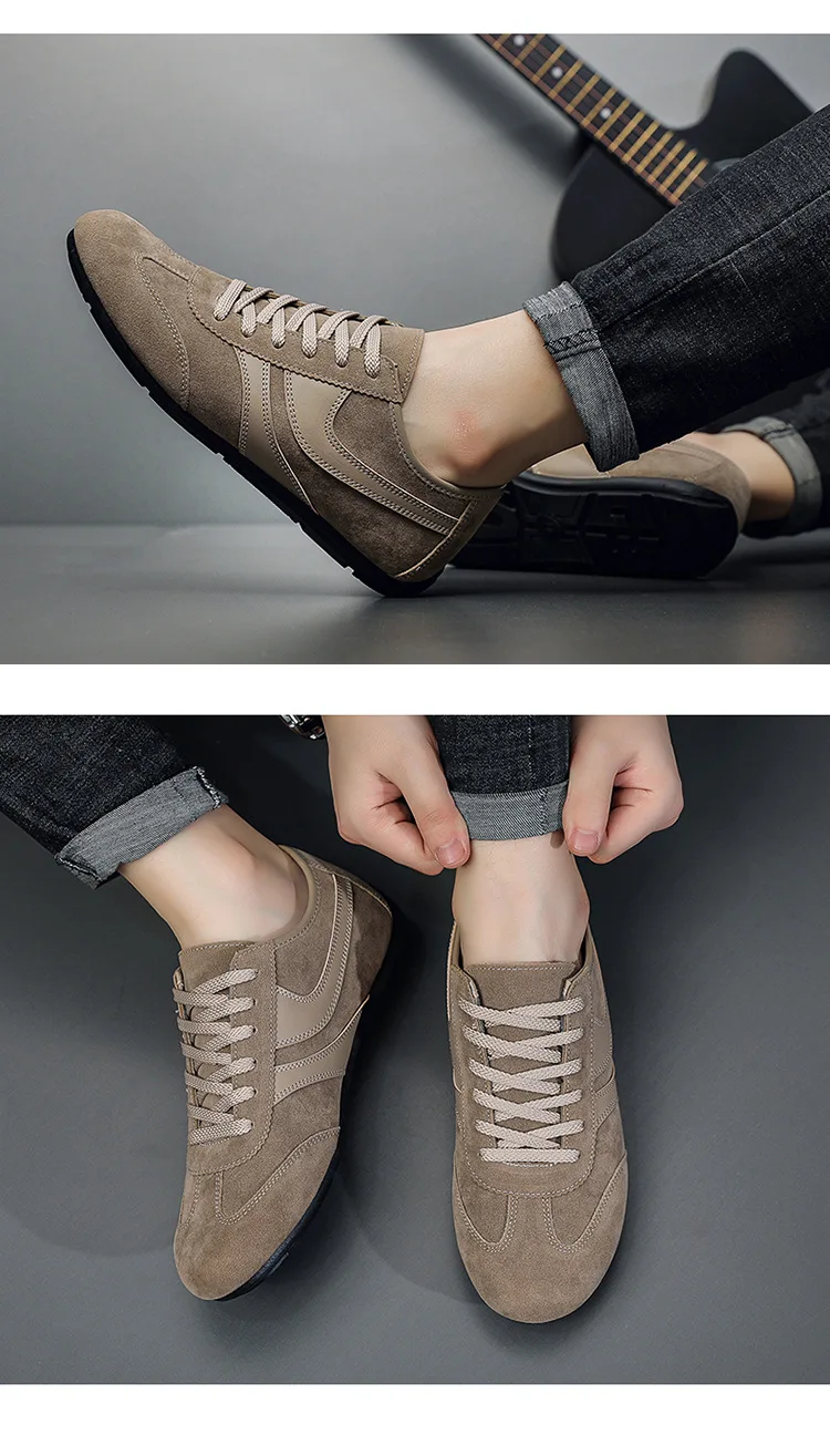 Herren-Sneaker 2025 Frühling Neue Luxus Flache Slipper Bequeme Slip-on Weiche Herren-Sneaker Leichte Outdoor-Schuhe für Männer – Detail 15