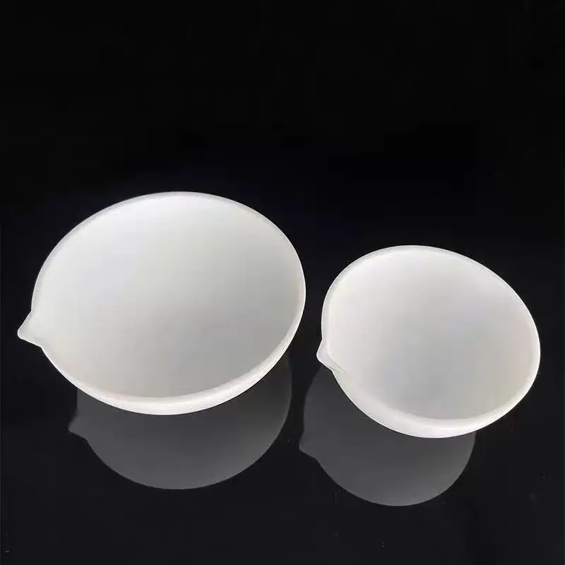 PTFE round bottom culture dish, evaporating dish, PTFE reverse mold 50ml, 100 150ml