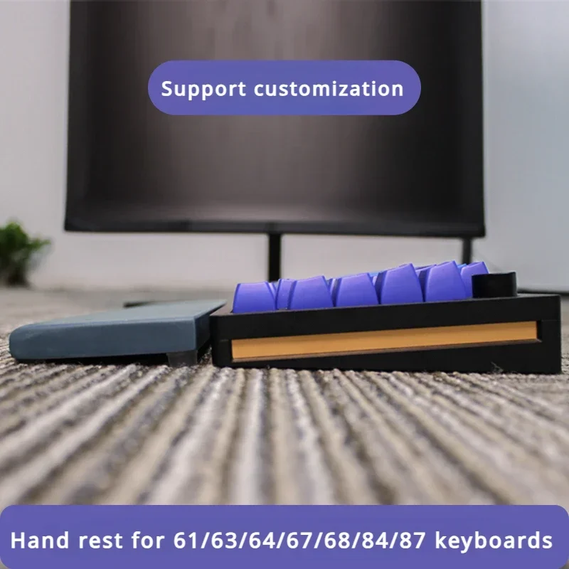 Echome-descanso de Mão de Teclado de Quartzo Personalizado Conforto Ergonômico para Teclas Teclados Mecânicos Mesas Criativas Ornamentais - Imagem 5
