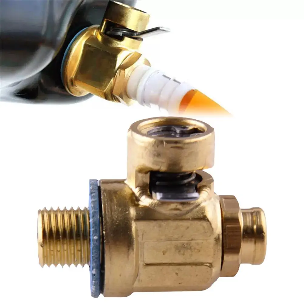 Oil Pan Drain Valve 1.5 Short Nipple Quick Oil Drain Valve with Clip For F139N Fit for Fumoto Y1E1