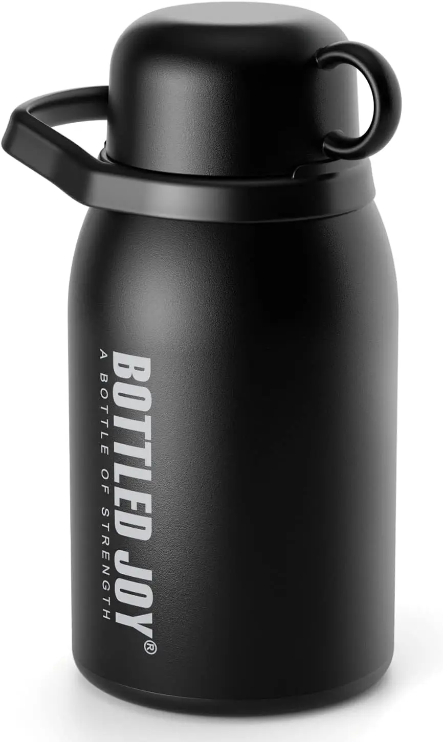 

Water Bottle Insulated - 84oz Stainless Steel Water Jug Large Double Walled Vacuum Insulated Water Bottle for Outdoor Working Fi