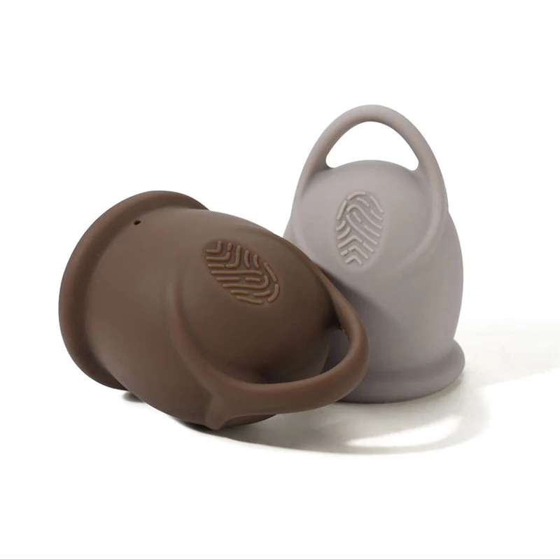 

1PC Portable Menstrual Cup Medical Silicone Leak-proof Lady Women Menstrual Period Cup Feminine Hygiene Product 2 Sizes