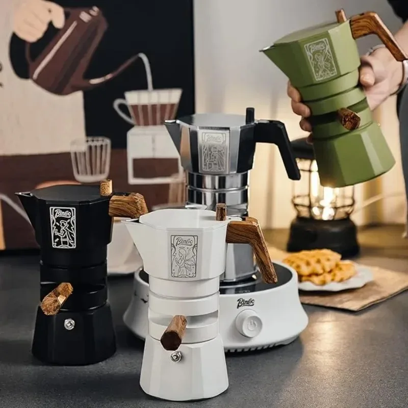 Coffee Percolator Moka Pot Tk Maxx 120ML/2 Cup Stovetop Espresso