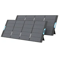 Panneau solaire portable E-POWO 800 W / 400 W, pliable et durable, complet avec un étui de béquille réglable, étanche IP67 pour camping-car 1