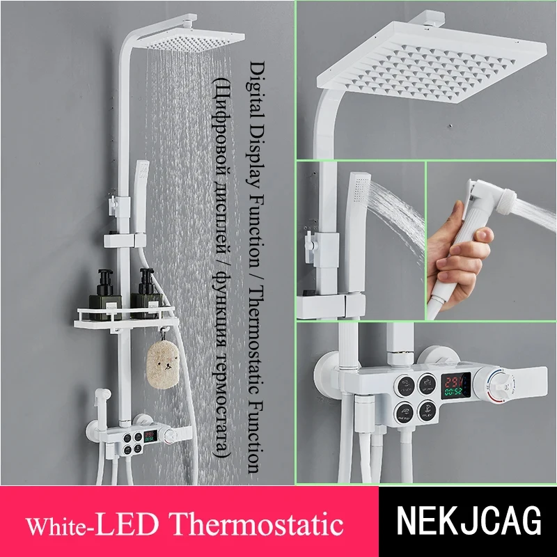 White Thermostatic