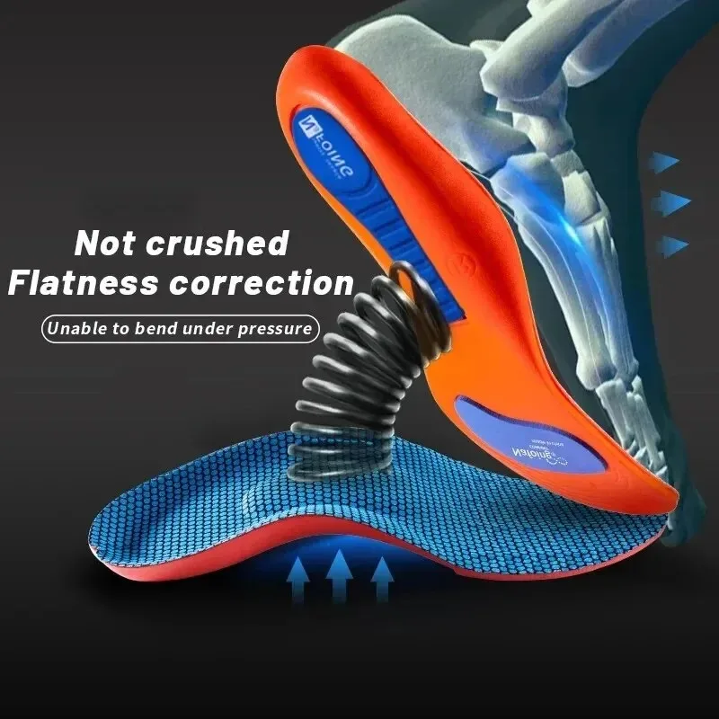 1 Pair Sports Elasticity Insoles Elasticity Shock Absorption Breathable Running Insoles