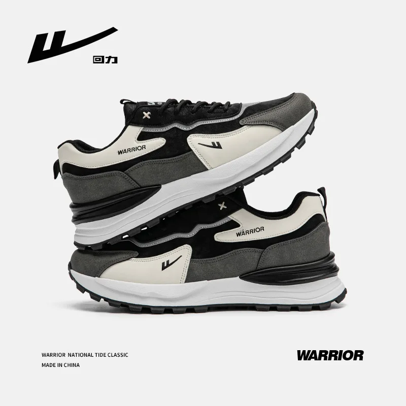 Warrior Brand Men's Running Shoes Fashion Lightweight Breathable Casual