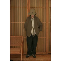 Second Order Kimono Cotton Cashmere Knit Oversize Cardigan Japanese Kendo Jacket 2