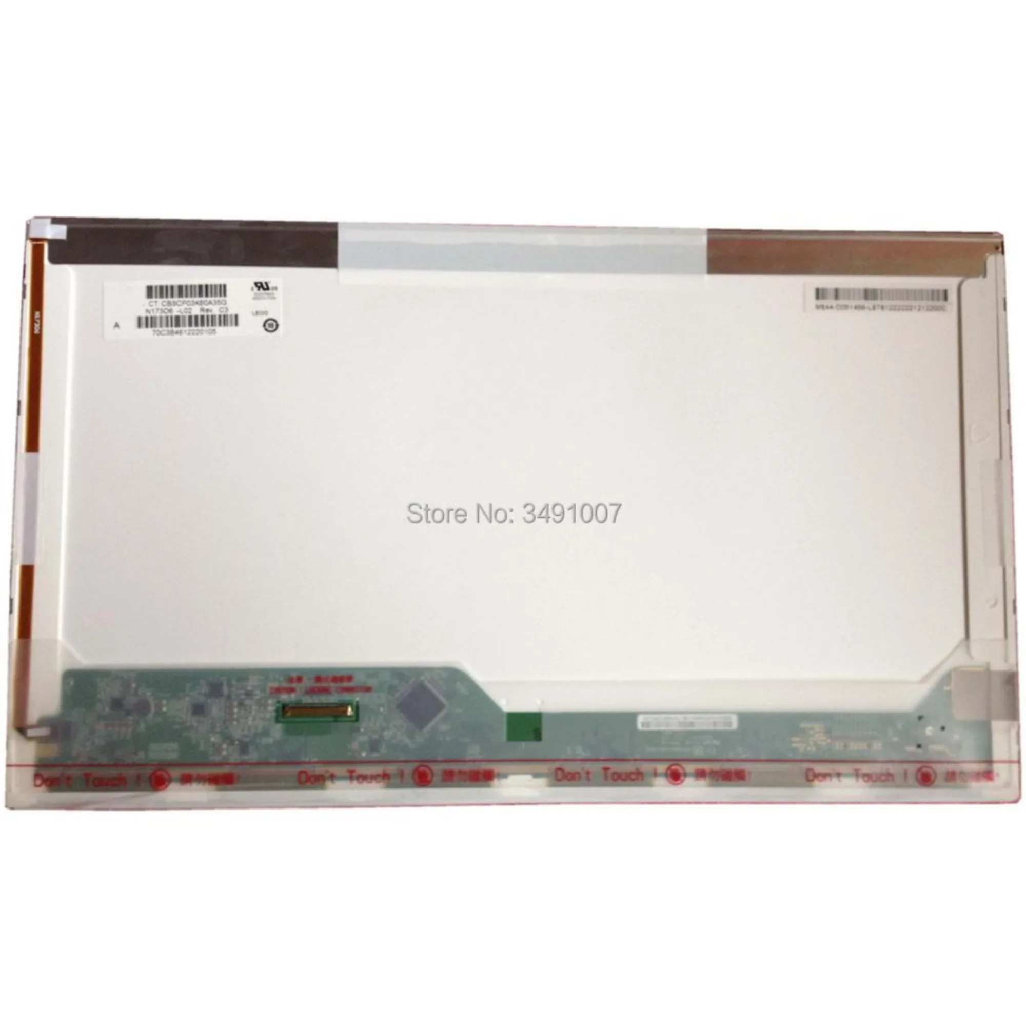 

N173O6-L02 Rev C3 fit LTN173KT01 LP173WD1 TLA1 TLC3 B173RW01 17.3LED 40-pin Lapt