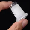 1pcs 14mm Female to 18mm Male Clear Glass Expander Reducer Adapter Connector Lab 1