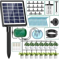 2024 Latest Drip Irrigation Kit for Potted Plants Solar System for Garden Supported Automatic Watering System 1