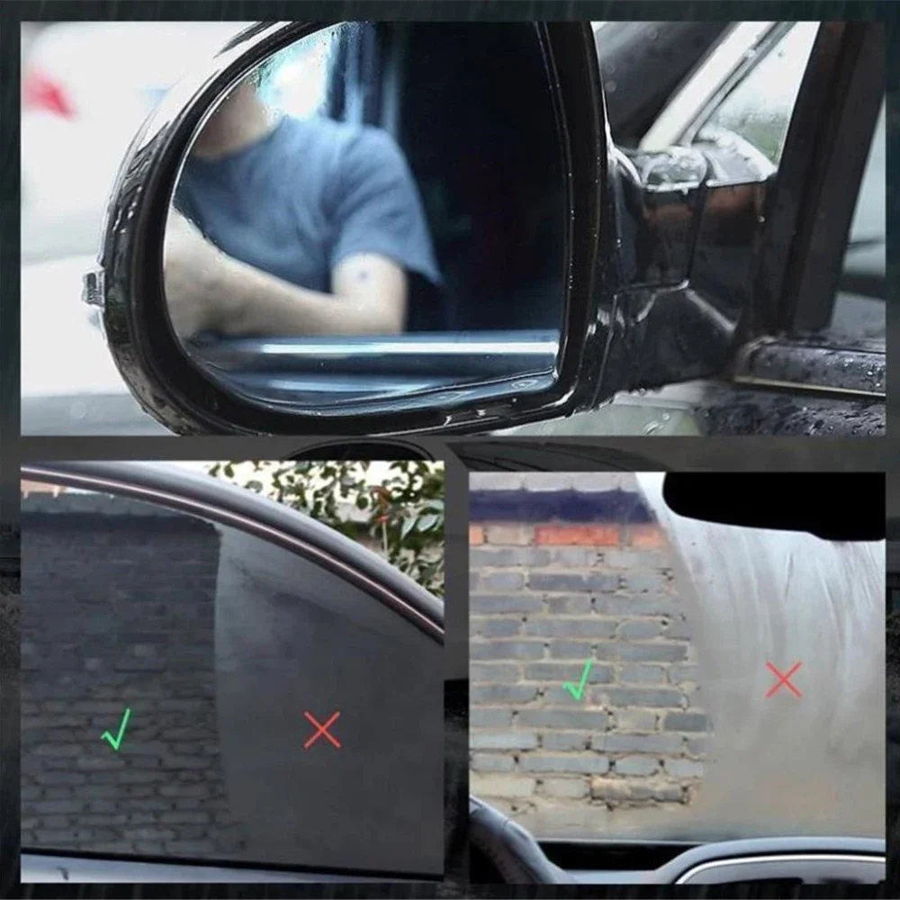 20-100ml Car Window Spray Glass Cleaner Paint Care Shampoo Polishe Waterproof Rainproof Anti-Fog Agent Water Repellents Anti Fog Spray