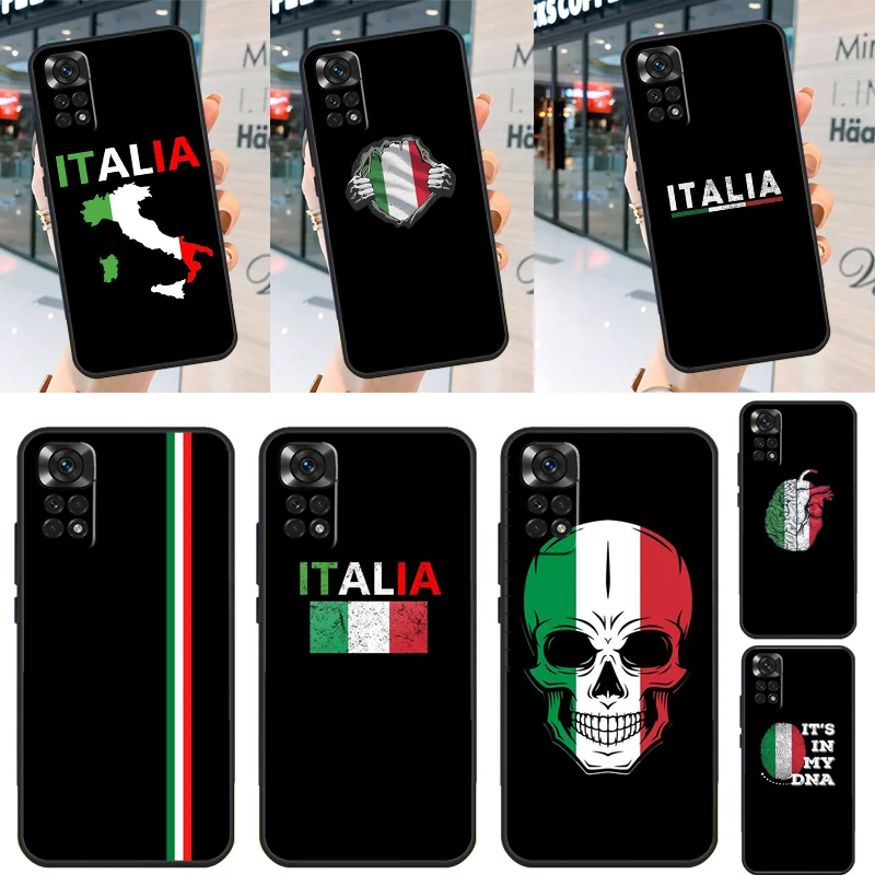 Custodia Per Bandiera Nazionale Italia Italia Per Xiaomi Redmi Note 12 Pro Plus Turbo 8 9 10 11 Pro 9S 10S 11S 12S 9C 10C 12C Cover