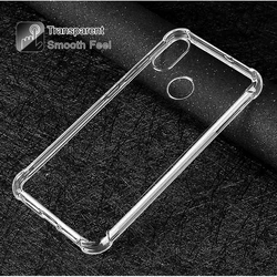 Air Cushion Shockproof Clear Silicone TPU Back Cover for Xiaomi Max 3 (Transparent)