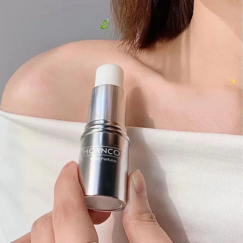 Solid Perfume Men Women Silver Solid Perfumes Balm Light Fragrances Long Lasting Natural Fresh Deodorant Portable Mini