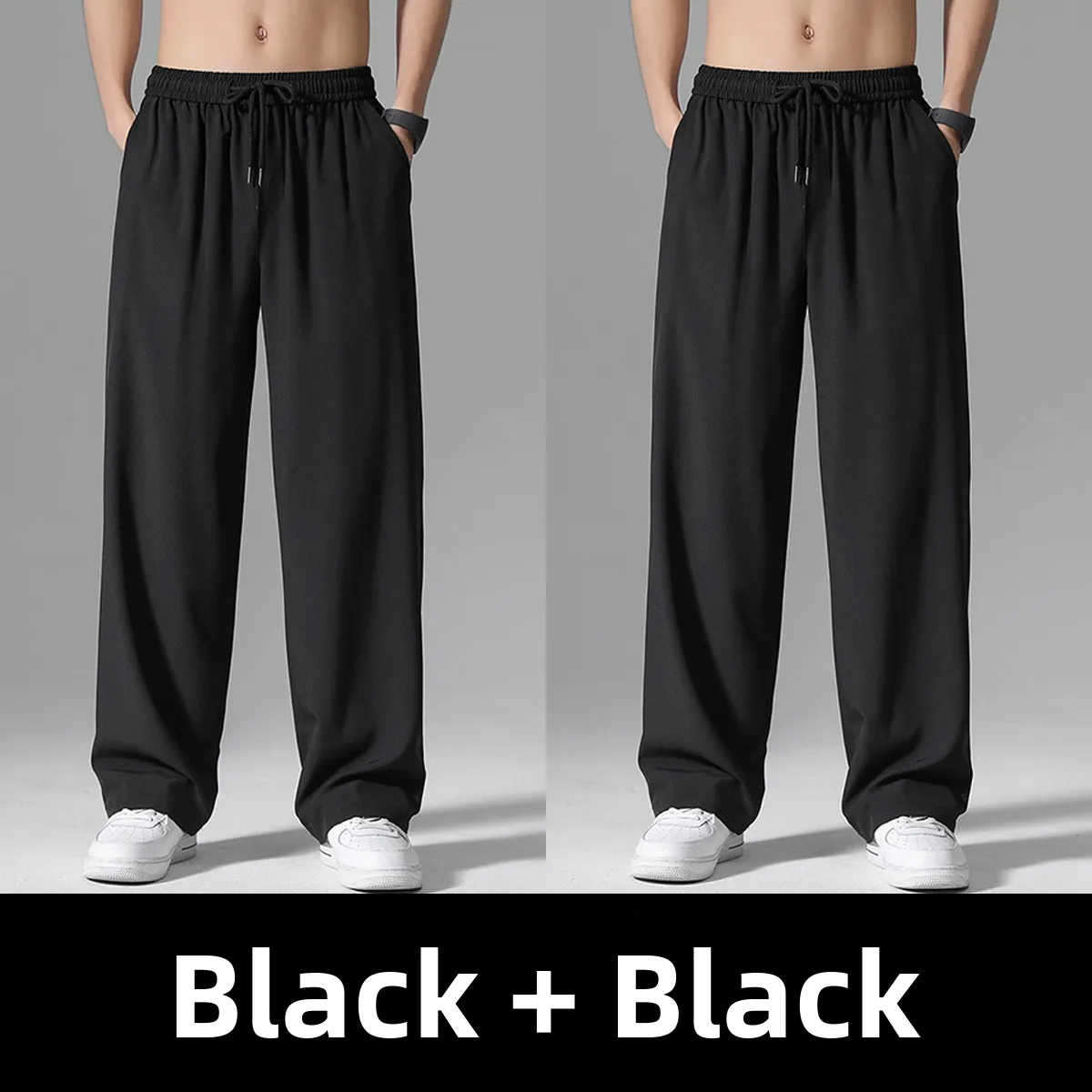 Black + black [two-piece pack]