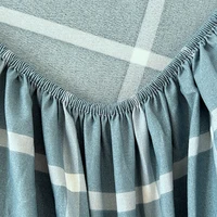 Drap-housse en coton avec bandes élastiques, housse de matelas réglable antidérapante pour lit Double King, antidérapant, 140x200 160x200 200x200cm 5
