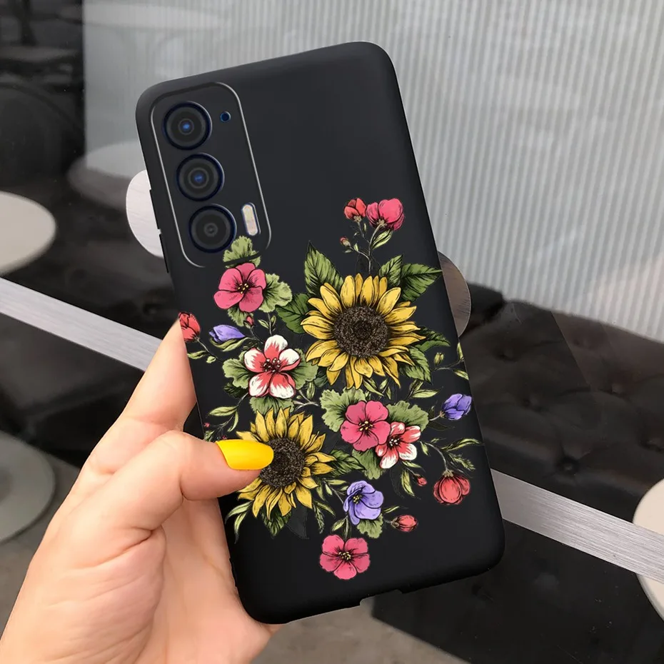Sunflower Daisy Pattern Soft Silicon Phone Case