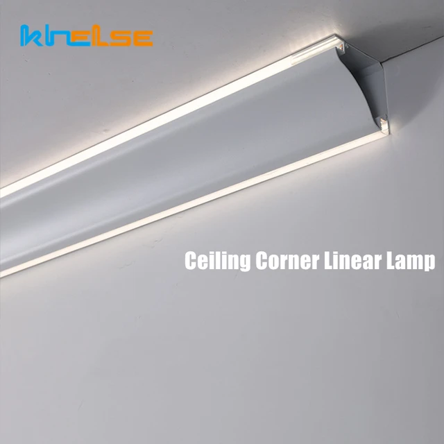 Free Ceiling Top Corner Line Lamp LED Aluminum Profile Surface