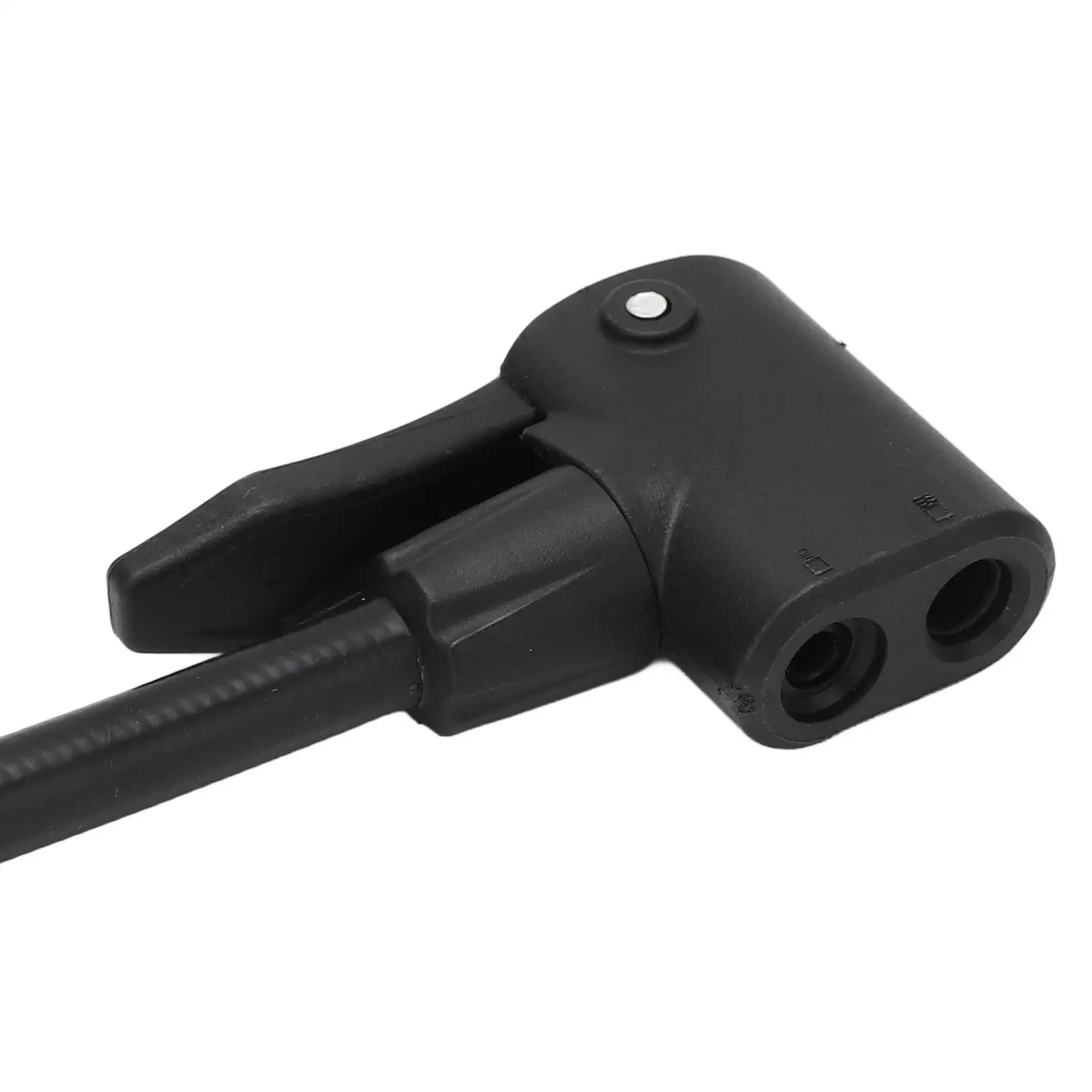 Tire Pump Thread Connector Car Air Tyre Chuck Adapter Press Handle Locking Anti Leakage ABS Rubber Pressure Resistant for cars