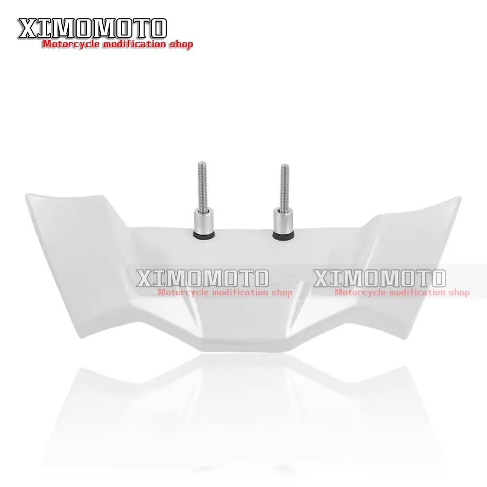 Aerodynamic Winglet Fairing for Motorcycles - Enhanced Downforce Spoiler for Naked Front