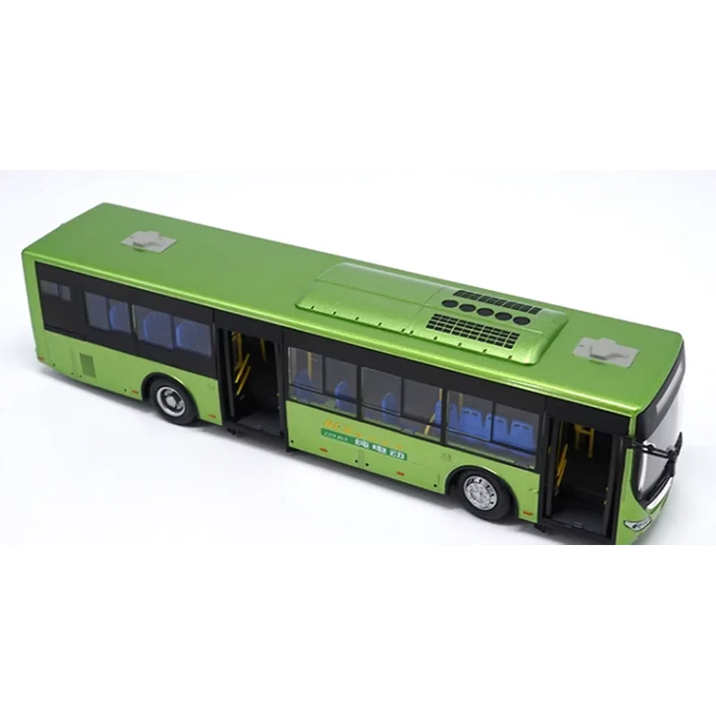 Diecast 1:42 Scale Yutong Bus Model E12 Model Shanghai Bus Pure