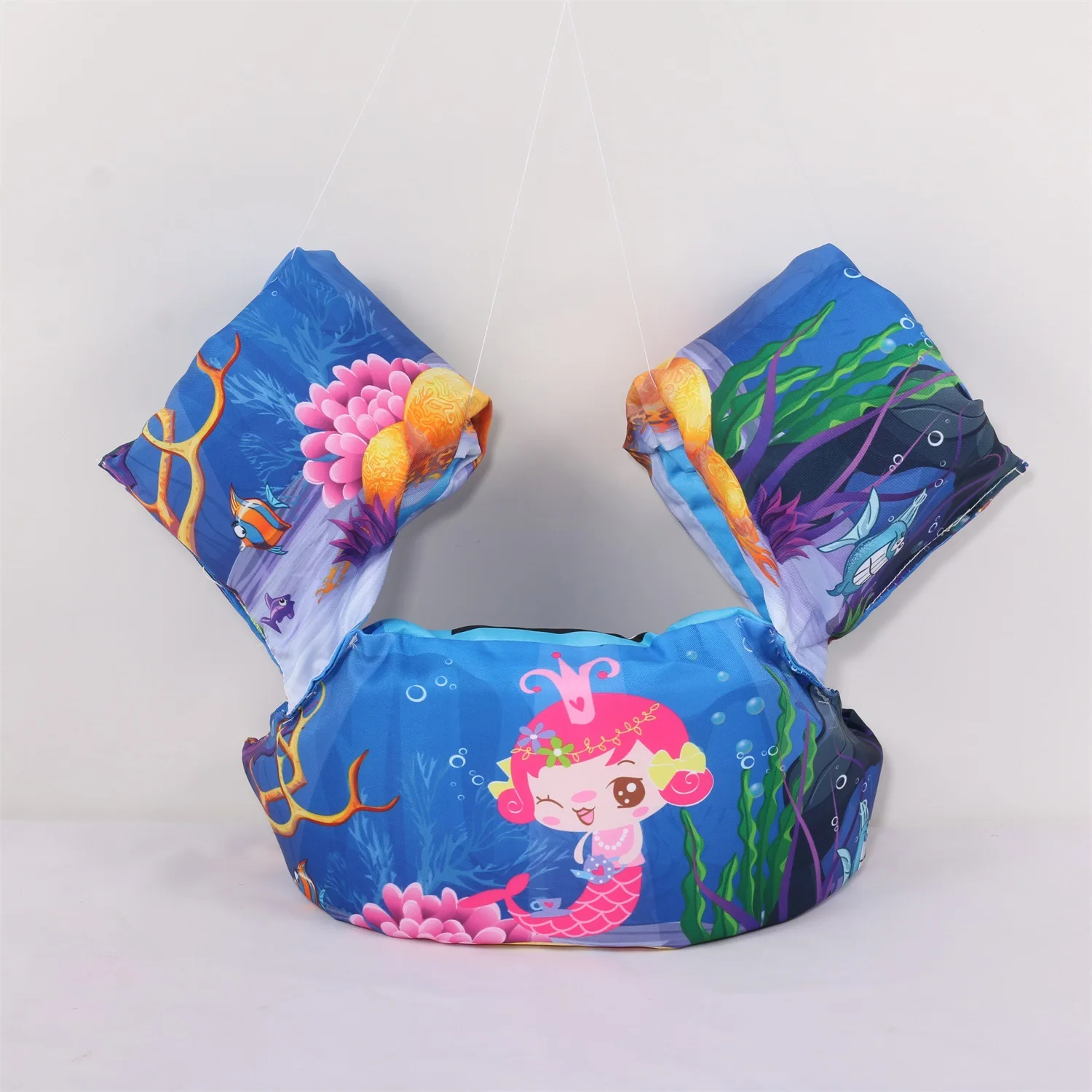 Children's Life Jacket Swim Arm Ring Floating Ring swimming Ring Baby Cartoon Water Sleeve Foam Buoyancy Vest Safety 14-25kg 4