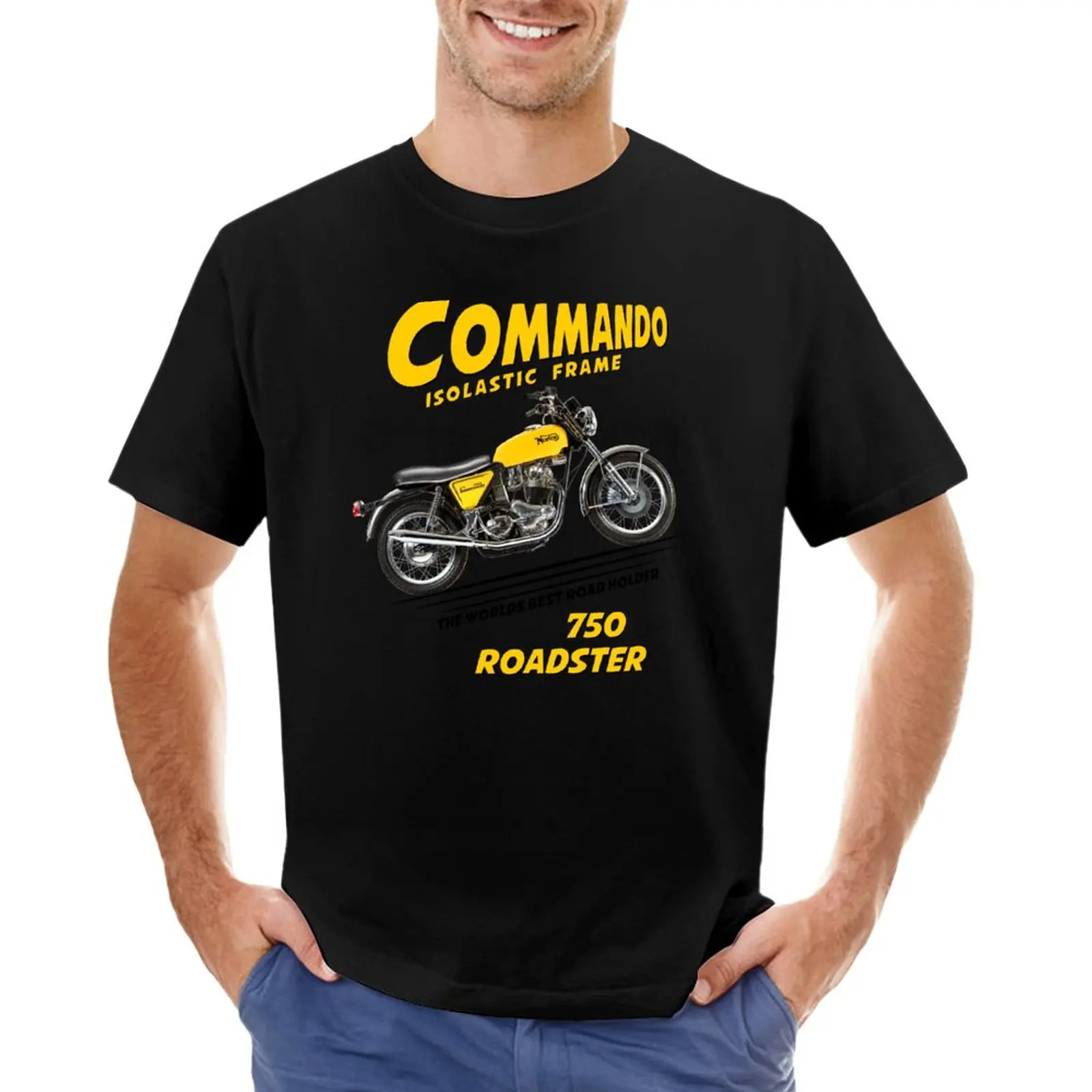 

The Commando 750 T-Shirt anime clothes plain white t shirts men
